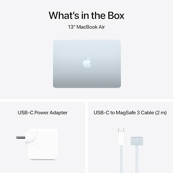 13-inch MacBook Air: Apple M4 chip with 10-core CPU and 8-core GPU